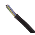 Lapp OLFLEX HEAT 180 EWKF Power Cable 5 Cores 16 AWG 50m Black Silicone Rubber Sheath 300V/500V 180°C 00469113