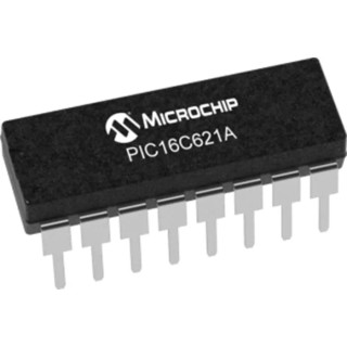 Microchip 8 bit PIC16C Microcontroller 40 MHz 1.75kB FLASH 18-Pin PDIP PIC16C621A-04I/P