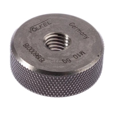 Volkel M10 x 1.5 Tapered Ring Gauge, 1.5 mm Pitch Diameter 16196