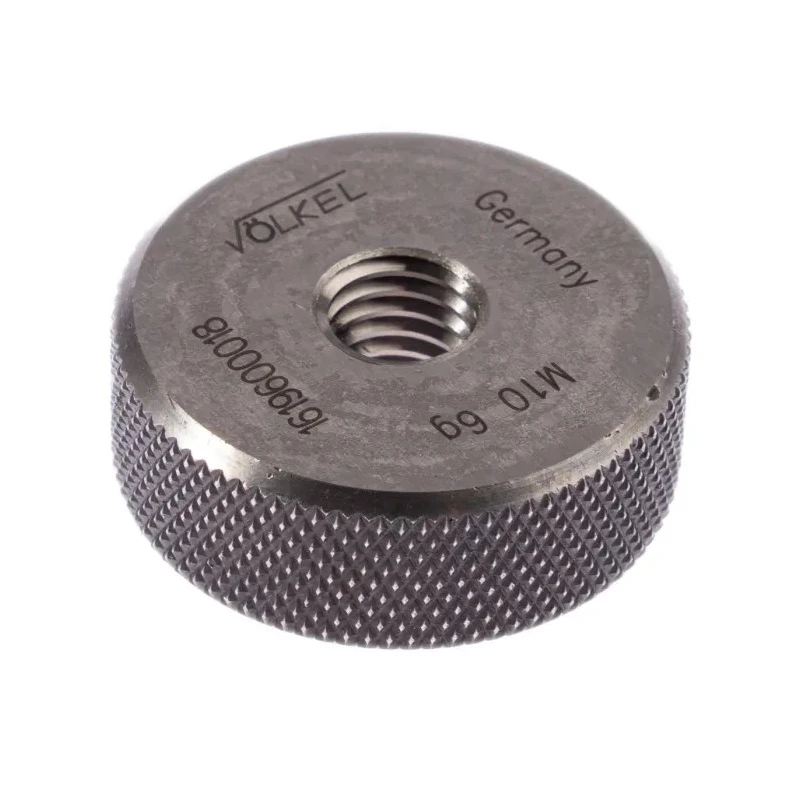 Volkel M10 x 1.5 Tapered Ring Gauge, 1.5 mm Pitch Diameter 16196