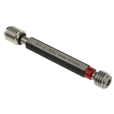 Volkel M14 x 2 Plug Thread Plug Gauge, 2 mm Pitch Diameter 16027