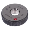 Volkel M16 x 2 Tapered No-Go Ring Gauge, 2 mm Pitch Diameter, Metric System, 6g Tolerance 16344