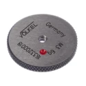 Volkel M3 x 0.5 Tapered Metric No-Go Ring Gauge 6g Tolerance, DIN ISO 1502, Germany 16332