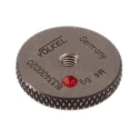 Volkel Metric Tapered No-Go Ring Gauge M4 x 0.7 Thread Size, 0.7 mm Pitch Diameter 6g Tolerance 16334