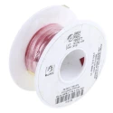Alpha Wire Hookup Wire TEFLON Series Red, 30 AWG, 7x0.10 mm Core Strands, 30 m, Silver Plated Copper, 600V 5851 RD005