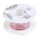 Alpha Wire Hookup Wire TEFLON Series Red, 30 AWG, 7x0.10 mm Core Strands, 30 m, Silver Plated Copper, 600V 5851 RD005