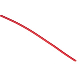 Alpha Wire Hook Up Wire TEFLON Series Red 28 AWG 7/0.13 mm Silver Plated Copper 600V 200°C 30m 5852 RD005