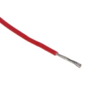 Alpha Wire Hookup Wire TEFLON Series Red 26 AWG 7/0.16 mm Core Strands 30 m 600V 200°C 5853 RD005