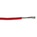 Alpha Wire Hookup Wire TEFLON Series Red 26 AWG 7/0.16 mm Core Strands 30 m 600V 200°C 5853 RD005