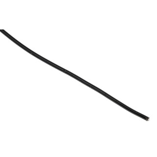 Alpha Wire Hook Up Wire TEFLON Series Black Jacket 26 AWG 7/0.16 mm Core Strands 30 m Length 600V 200°C 5853 BK005