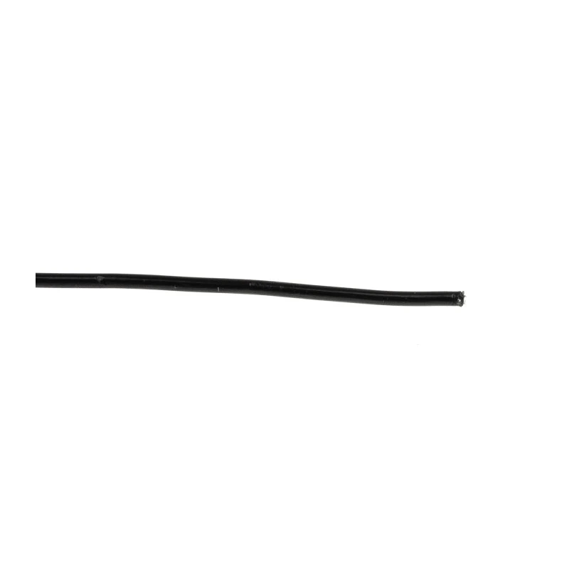 Alpha Wire Hook Up Wire TEFLON Series Black Jacket 26 AWG 7/0.16 mm Core Strands 30 m Length 600V 200°C 5853 BK005