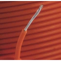 Alpha Wire Hook Up Wire TEFLON Series Orange, 26 AWG, Silver Plated Copper, 600V, 0.99 mm Diameter, 30 m Length 5853 OR005