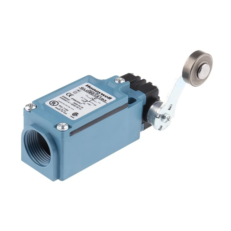 Honeywell Technologies GLD Series Roller Lever Limit Switch, SPDT Contact, IP66, Fibreglass Reinforced GLDB01A1B3