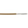 Alpha Wire PTFE Equipment Wire Brown 24 AWG 7 x 0.20 mm Silver Plated Copper 30 m 600V High Temperature 5854/7 BR005