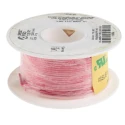 Alpha Wire Hook Up Wire TEFLON Series Red, 22 AWG, 7/0.25 mm Core Strands, 30 m Length, Silver Plated Copper 5855/7 RD005