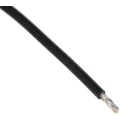 Alpha Wire Hook Up Wire TEFLON Series Black 22 AWG, 7x0.25 mm Strands, 30 m, 600 V, TFE Insulation 5855/7 BK005