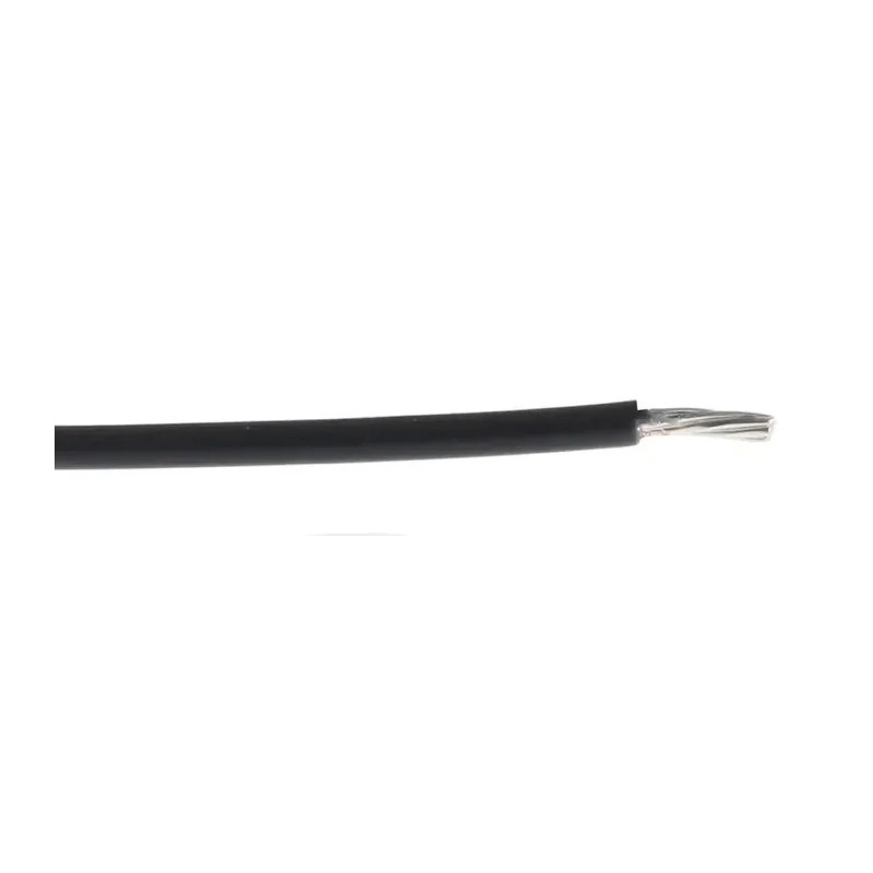 Alpha Wire Hook Up Wire TEFLON Series Black 22 AWG, 7x0.25 mm Strands, 30 m, 600 V, TFE Insulation 5855/7 BK005