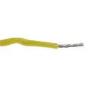 Alpha Wire Hookup Wire TEFLON Series Yellow Hook Up Wire 22 AWG, 7/0.25 mm Core Strands, 30 m Length, 600V 5855/7 YL005