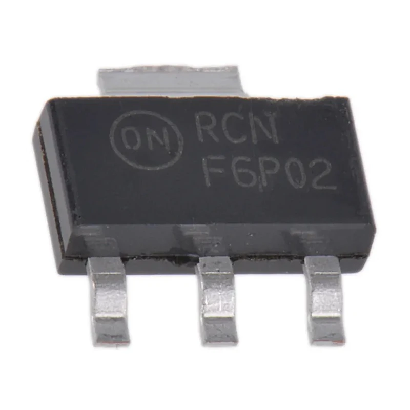onsemi P-Channel Power MOSFET 20 V 8.4 A SOT-223 Surface Mount 4-Pin Enhancement Mode NTF6P02