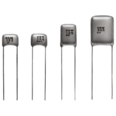 Panasonic ECWF(L) Film Capacitor, ±5 % Tolerance, 470 nF Capacitance, 630 V DC Rated Voltage, Through Hole Mount ECWF6474JL