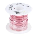 Alpha Wire Hook Up Wire TEFLON Series Red, 20 AWG, 19 x 0.20 mm Strands, 0.20 mm Core, 30 m Length, 600 V, Silver 5856 RD005