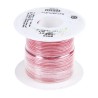 Alpha Wire Hook Up Wire TEFLON Series Red, 20 AWG, 19 x 0.20 mm Strands, 0.20 mm Core, 30 m Length, 600 V, Silver 5856 RD005