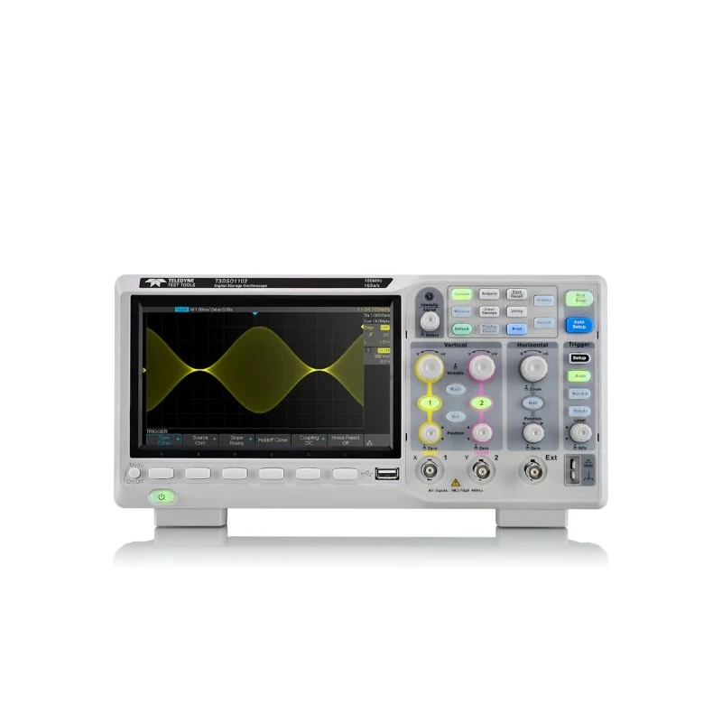 Teledyne LeCroy 100 MHz Bench Oscilloscope 2-Channel with 7in TFT LCD USB Interface T3DSO1000