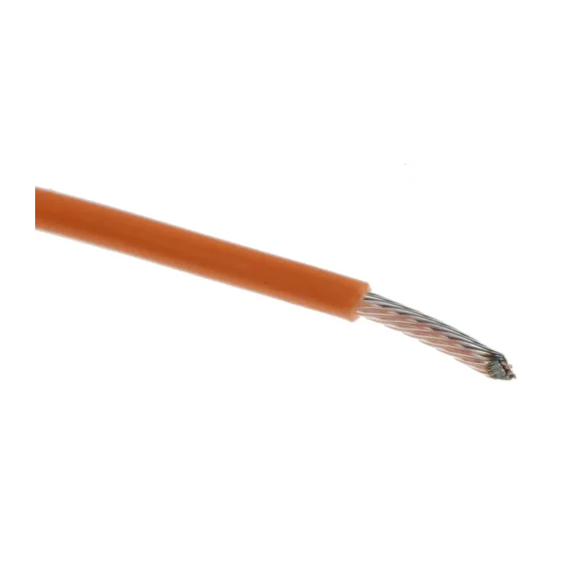 Alpha Wire Hook Up Wire TEFLON Series Orange 20 AWG 19x0.20mm Core Strands 30m 600V 200°C 5856 OR005