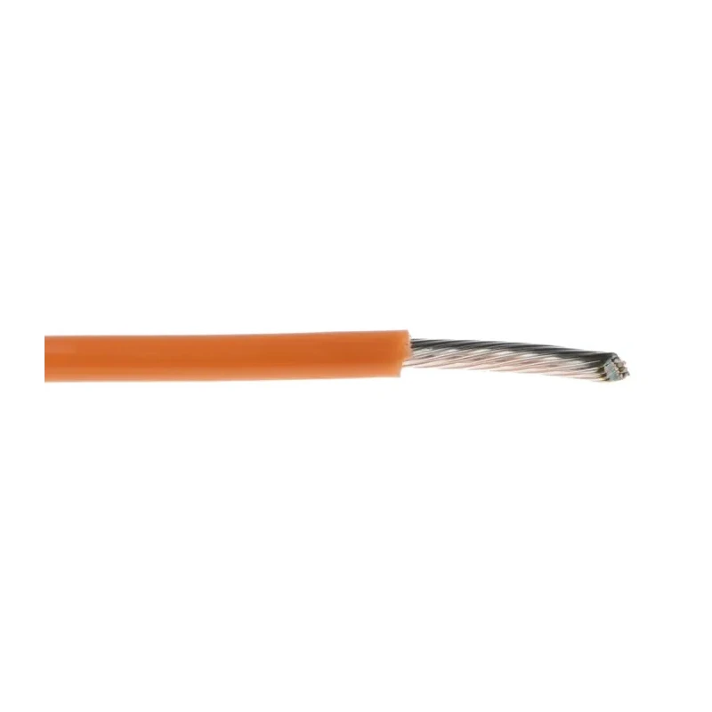 Alpha Wire Hook Up Wire TEFLON Series Orange 20 AWG 19x0.20mm Core Strands 30m 600V 200°C 5856 OR005