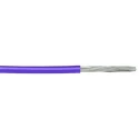 Alpha Wire PTFE Equipment Hookup Wire Violet Jacket 20 AWG Silver Plated Copper 600V 200°C 30m 5856 VI005