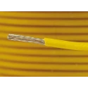 Alpha Wire PTFE Equipment Hookup Wire Yellow Jacket 18 AWG 19 x 0.25 mm Strands 600V 200°C 30 m 5857 YL005