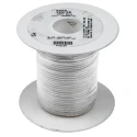Alpha Wire Hook Up Wire TEFLON Series White, 16 AWG, 19/0.29 mm Core Strands, 2.03 mm Diameter, 30 m Length 5858 WH005