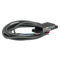 Omron Flat Inductive Proximity Sensor 24V DC Power, 10 mm Detection Range, NPN Output E2K-F10MC2