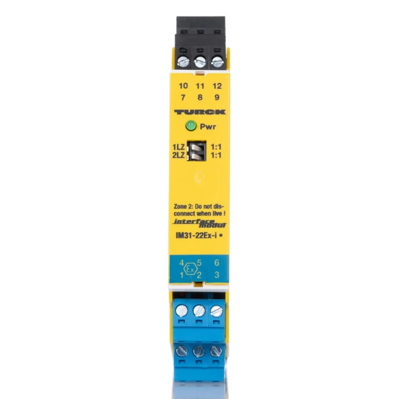 Turck 2 Channel Galvanic Barrier IECEx/ATEX 20-250 V AC Supply Voltage IM31-22EX-I