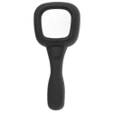 RS PRO Illuminated Magnifying Glass with Light 4x Magnification, LED Handheld Magnifier with Stand 808-7068