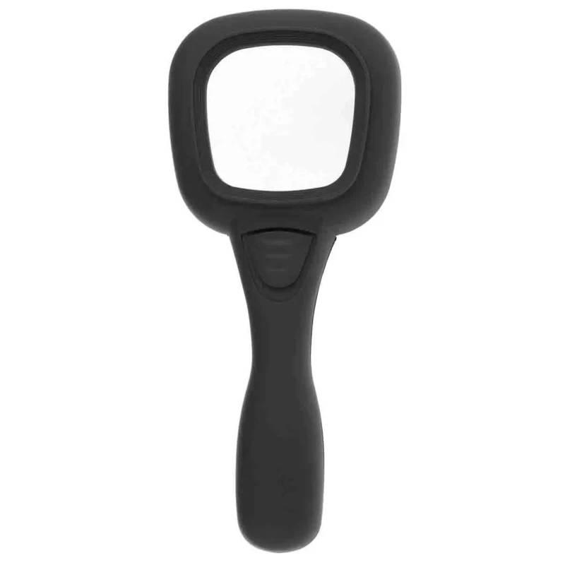 RS PRO Illuminated Magnifying Glass with Light 4x Magnification, LED Handheld Magnifier with Stand 808-7068