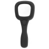 RS PRO Illuminated Magnifying Glass with Light 4x Magnification, LED Handheld Magnifier with Stand 808-7068