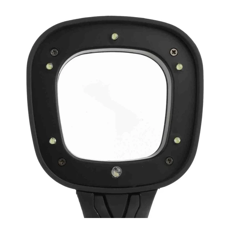 RS PRO Illuminated Magnifying Glass with Light 4x Magnification, LED Handheld Magnifier with Stand 808-7068