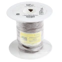 Alpha Wire Hook Up Wire TEFLON Series Brown, 16 AWG, 19 x 0.29 mm Strands, Silver Plated Copper Conductor, 600V 5858 BR005