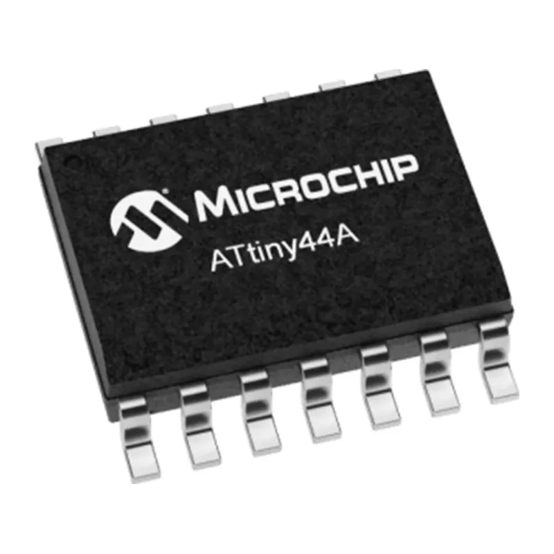Microchip 8-Bit AVR ATtiny44A Microcontroller 20 MHz 4kB FLASH 14-Pin SOIC ATTINY44A-SSN