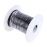 Alpha Wire Hook Up Wire TEFLON Series Black, 16 AWG, 19x0.29 mm Strands, 30 m Length, 600V, High Temp 200°C 5858 BK005