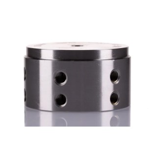 Rexnord 120 mm OD Pilot Bore Bush Hub Coupler, 76.2 mm Length, Steel, Torque Rating 105Nm VIVA-V125-HUB-PB