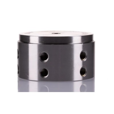 Rexnord 120 mm OD Pilot Bore Bush Hub Coupler, 76.2 mm Length, Steel, Torque Rating 105Nm VIVA-V125-HUB-PB