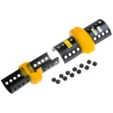 Rexnord Flexible Coupling Flector Polyurethane Torque 250Nm Misalignment Angular 4° Axial 6.1mm Parallel VIVA-VS150-ELEMENT