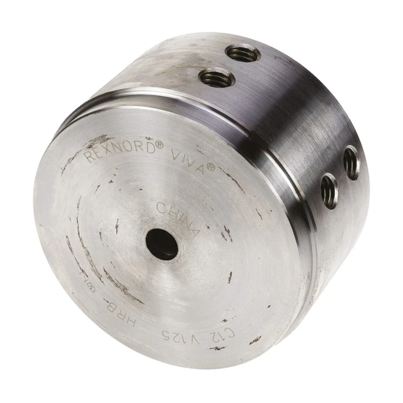 Rexnord 129 mm OD Taper Bore Coupler Cast Iron High Strength Sintered Steel VIVA-V130-HUB-PB