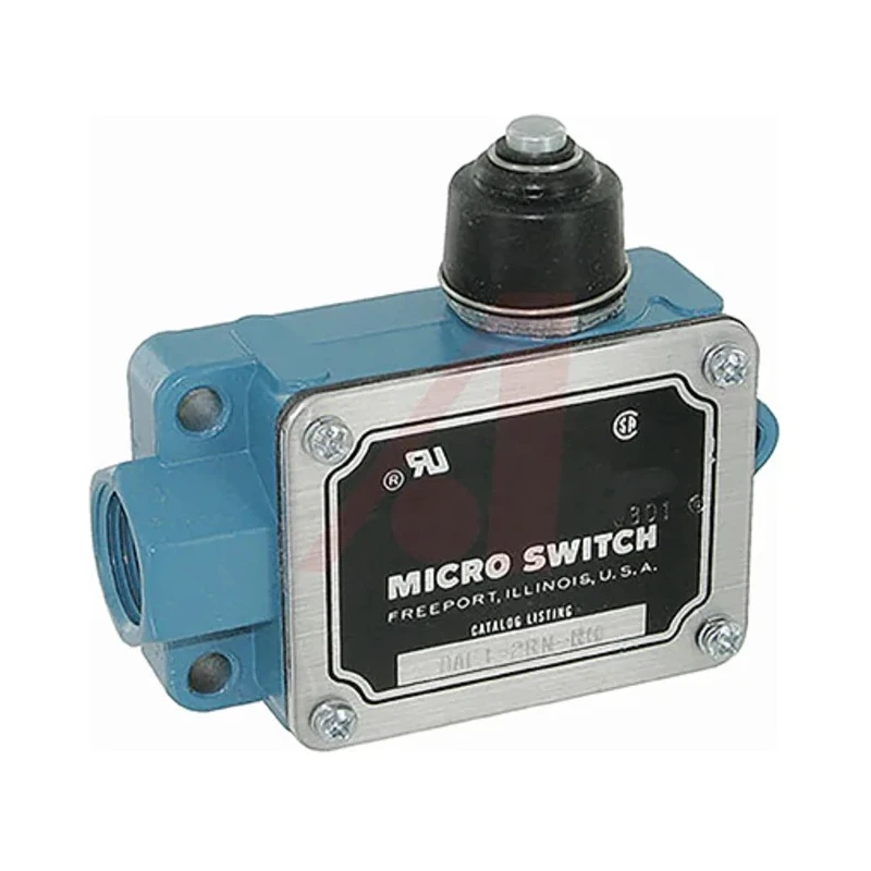 Honeywell Technologies BAF Series Plunger Limit Switch, SPDT, IP3 IP4, Die Cast Aluminium Housing, 480V AC, 20A BAF1-2RN-RH