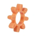 KTR Flexible Coupling Flector Thermoplastic Polyurethane Orange Misalignment Angular 0.9°, Axial -0.7 ROTEX28-92SHEL-KTR
