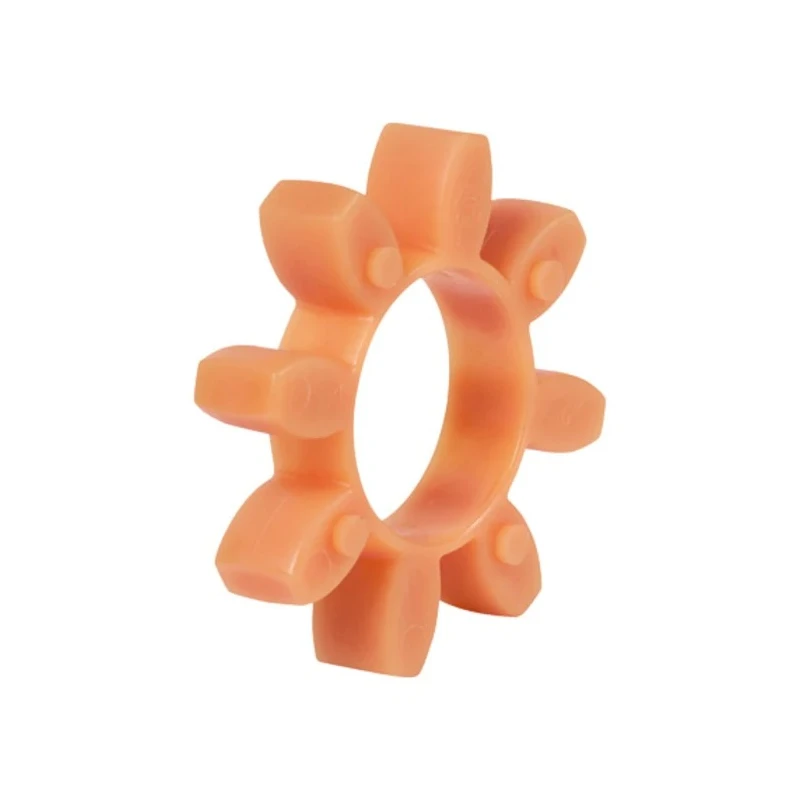 KTR Flexible Coupling Flector Thermoplastic Polyurethane Orange Misalignment Angular 0.9°, Axial -0.7 ROTEX28-92SHEL-KTR