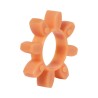 KTR Flexible Coupling Flector Thermoplastic Polyurethane Orange Misalignment Angular 0.9°, Axial -0.7 ROTEX28-92SHEL-KTR