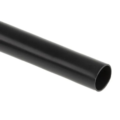 TE Connectivity Heat Shrink Tubing Black 10 mm Sleeve Diameter x 1.2 m Length 3:1 Shrink Ratio RMW-10/3-1200/ADH-0